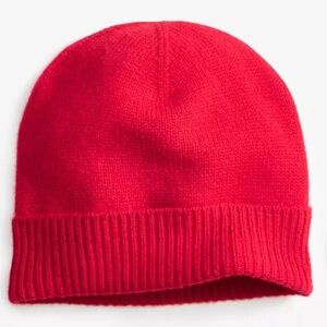 Vibrant Red Women's Knit Beanie
